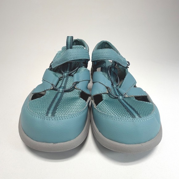 Columbia Women's Sport Sandals Size 7 Teal Closed Toe Hiking Trail‎ BY2082 - Picture 2 of 7
